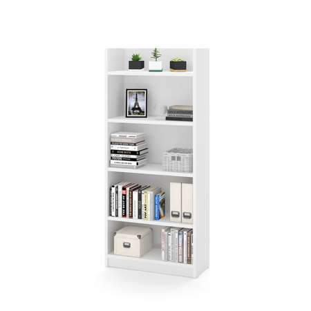 BESTAR Pro-Linea Bookcase, White 120700-1117